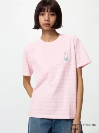 Miffy in Bloom UT grafisk T-shirt til kvinder