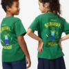 Minecraft-UT-T-shirt med grafisk motiv til børn