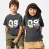 Minecraft-UT-T-shirt med grafisk motiv til børn