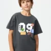 Minecraft-UT-T-shirt med grafisk motiv til børn