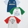 Minecraft-UT-T-shirt med grafisk motiv til børn