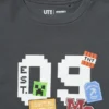 Minecraft-UT-T-shirt med grafisk motiv til børn