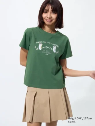 Mofusand UT grafisk T-shirt til kvinder