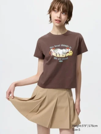 Mofusand UT grafisk T-shirt til kvinder