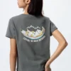 Mofusand UT grafisk T-shirt til kvinder