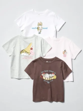 Mofusand UT grafisk T-shirt til kvinder