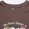 Mofusand UT grafisk T-shirt til kvinder