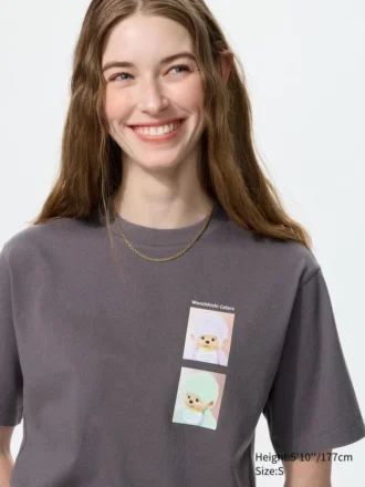 Monchhichi UT-T-shirt med grafisk print til kvinder
