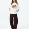 Monchhichi UT-T-shirt med grafisk print til kvinder
