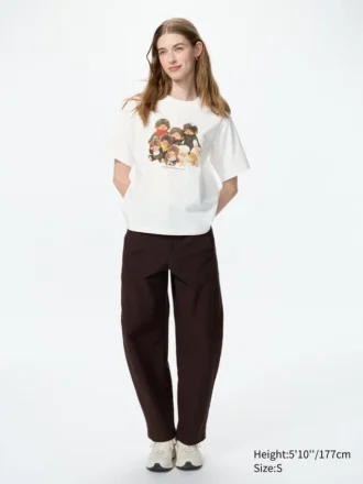 Monchhichi UT-T-shirt med grafisk print til kvinder