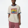 Ny Pop Art UT Graphic T-shirt til mænd | Basquiat