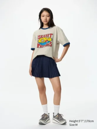 Ny Pop Art UT Graphic T-shirt til mænd | Basquiat