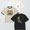 Ny Pop Art UT Graphic T-shirt til mænd | Basquiat