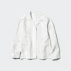 Overalls i linneblanding til kvinder | Stribet