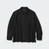 Overshirts i børstet twill til mænd