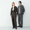 Overshirts i børstet twill til mænd