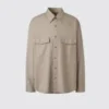 Oversized arbejdsskjorte til mænd | Langærmede T-shirts