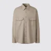 Oversized arbejdsskjorte til mænd | Langærmede T-shirts