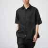 Oversized herreskjorte i Premium Linen | Korte ærmer