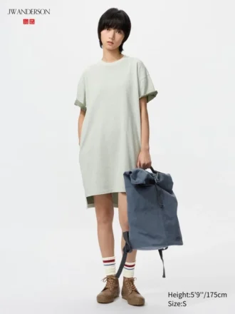 Oversized T-shirt-kjoler i to farver til kvinder