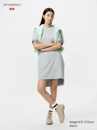 Oversized T-shirt-kjoler i to farver til kvinder