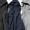 Parka med UV-beskyttelse til mænd, der kan lægges i lommen