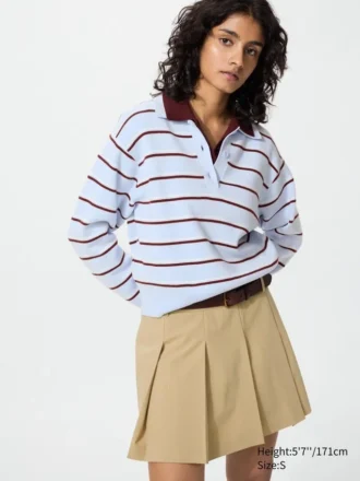 Pleated skorts til kvinder