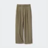 Pleated Wide Bukser til kvinder