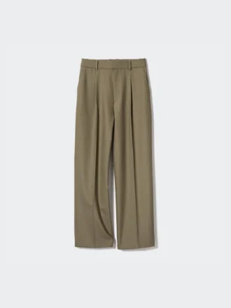 Pleated Wide Bukser til kvinder