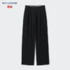Pleated Wide Bukser til kvinder | Denim