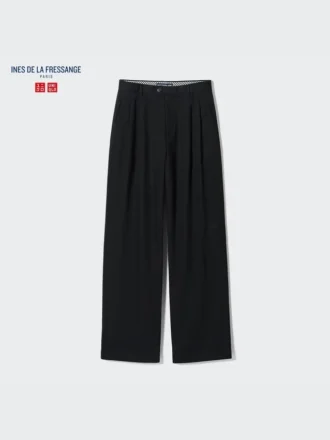Pleated Wide Bukser til kvinder | Denim