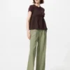 Pleated Wide Bukser til kvinder | Tall