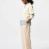 Pleated Wide Bukser til kvinder | Tall