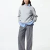 Pleated Wide Bukser til kvinder | Tall