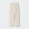 Pleated Wide Bukser til kvinder | Tall