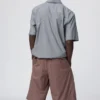 Plisserede brede shorts til mænd | 12,5″