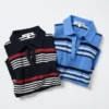 Pointelle Skipper-sweater i bomuld til kvinder | Stribet