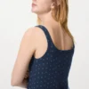 Pointelle-tanktop til kvinder | Print