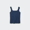 Pointelle-tanktop til kvinder | Print