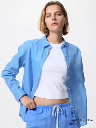 Premium Linen-skjorte til kvinder