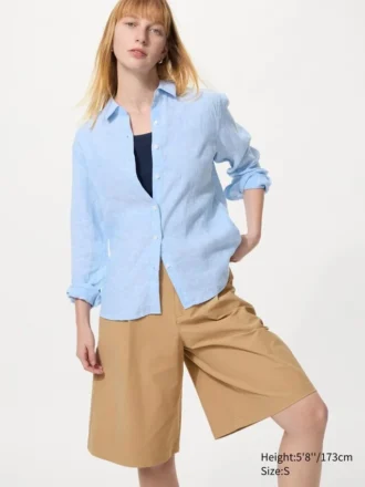 Premium Linen-skjorte til kvinder