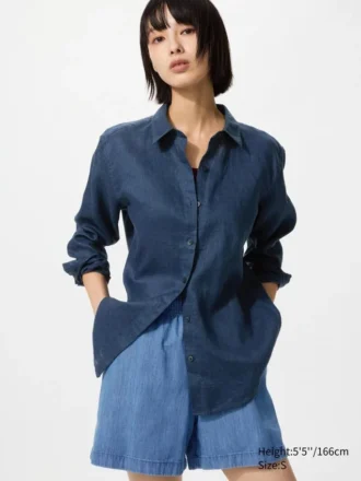 Premium Linen-skjorte til kvinder