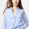 Premium Linen-skjorte til kvinder | Stribet