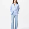 Premium Linen-skjorte til kvinder | Stribet