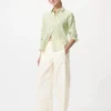 Premium Linen-skjorte til kvinder | Stribet