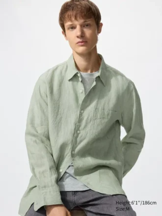 Premium Linen-skjorte til mænd