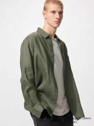 Premium Linen-skjorte til mænd