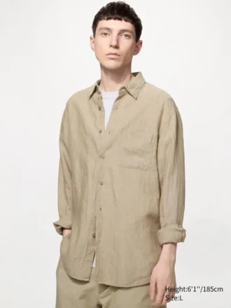 Premium Linen-skjorte til mænd