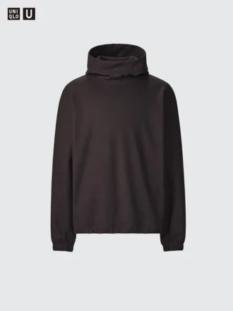 Pullover i børstet jersey til mænd