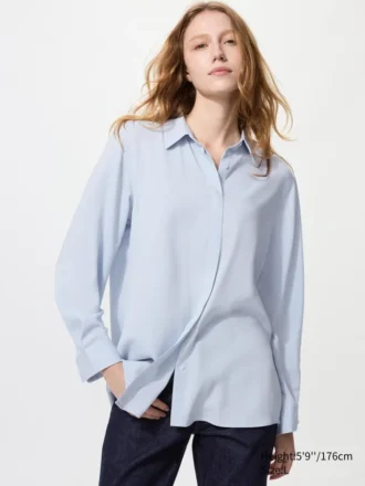Rayonbluse til kvinder